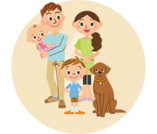 子供が生まれて家族構成が変わった方