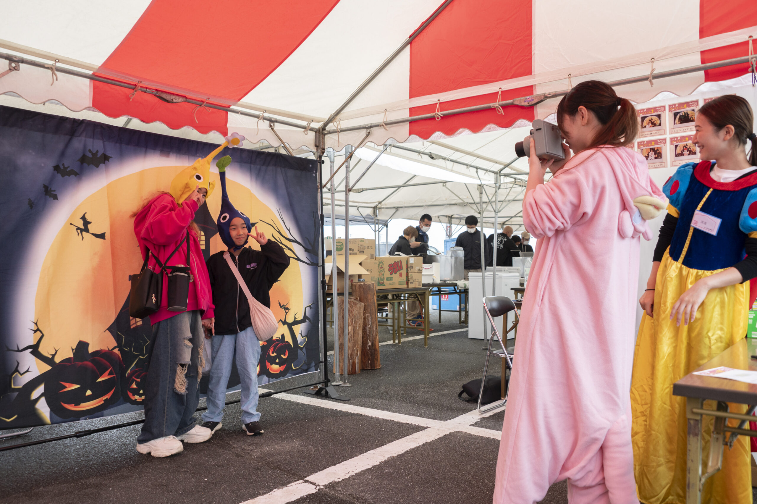 フォトコンテスト撮影中