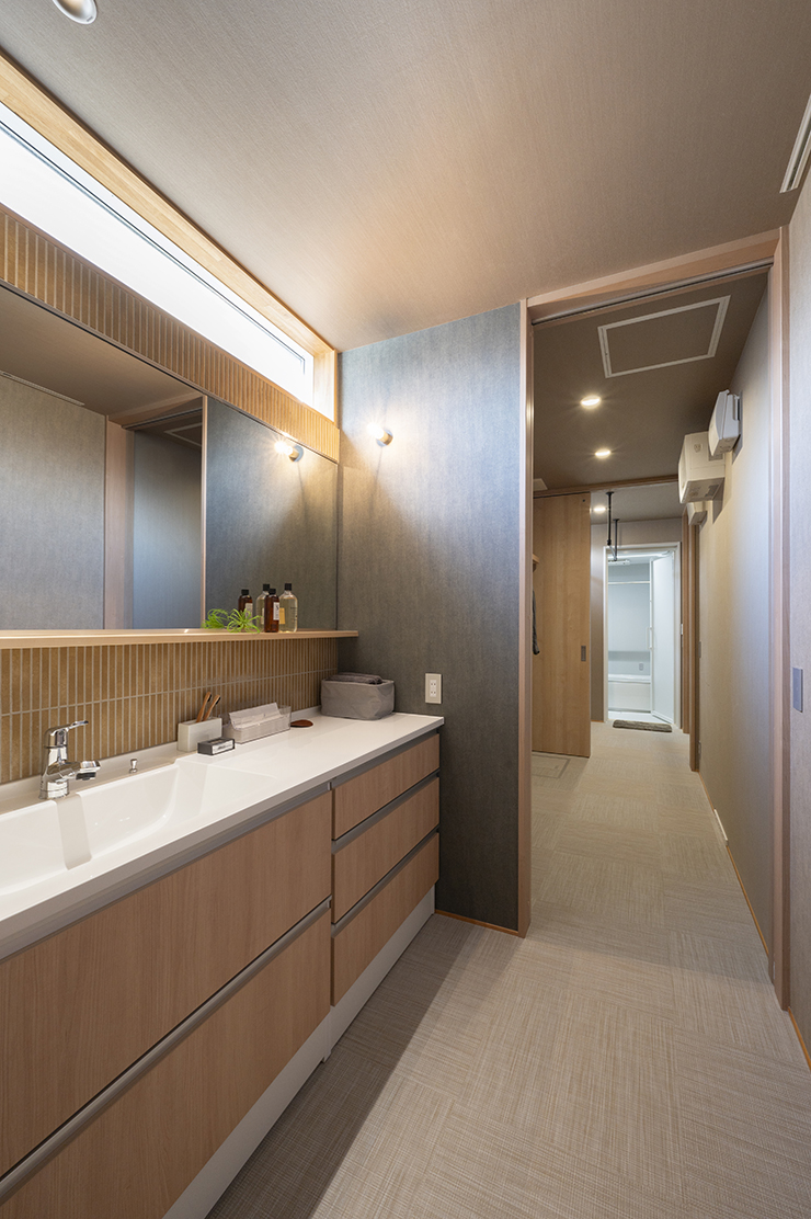 くるちゃん:この一直線(洗面→WIC→ランドリー)、私が求めてたやつや!